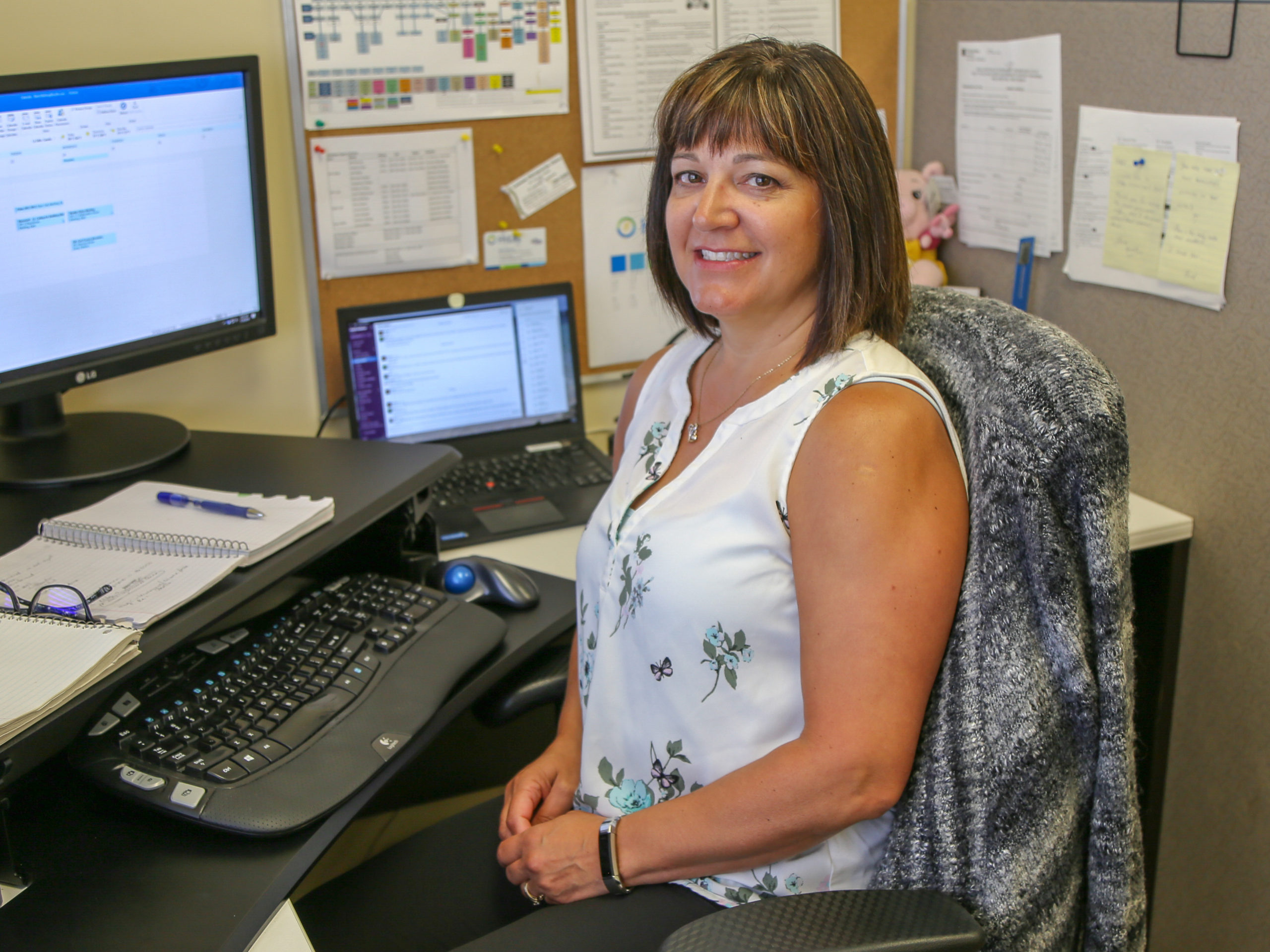 Employee Feature Analyst Barb Mehling