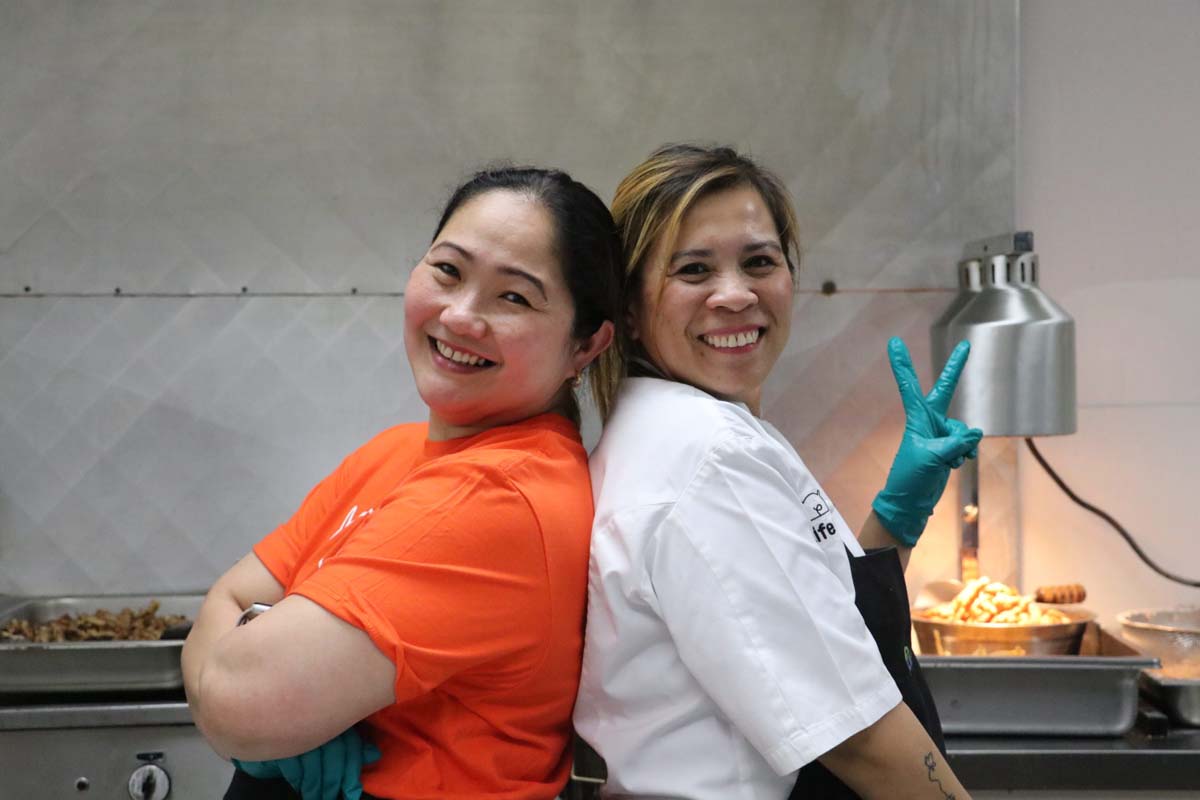 HyLife sponsorship featuring premium pork at a community hockey event