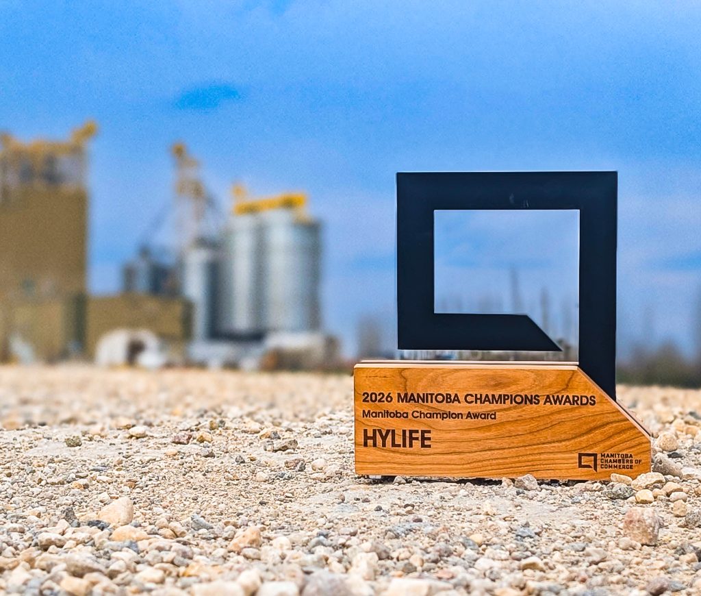 HyLife wins Manitoba Champion Award by Manitoba Chamber of Commerce