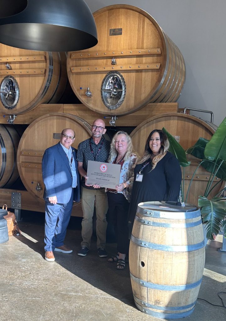 HyLife is being recognized by Food Processing Skills Canada as a recipient of the Workforce & Skills Development Recognition Award.